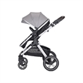 Carrozzina combinata VIOLA SET con cestino estivo GREY